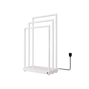 Grzejnik elektryczny (suszarka) INSTAL-PROJEKT Mobilo Electro 2, wym. 900/500 mm, kolor biały mat,  moc 105 W