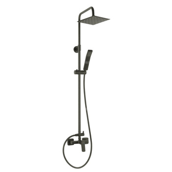 VITTO VERDELINE zestaw natryskowy z baterią BVI7UVL, gun metal