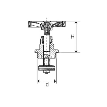 Głowica kompletna, do zaworów przelot. M83, M125 2"