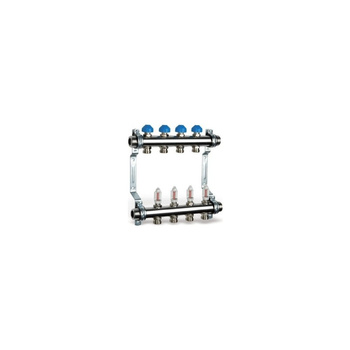 Rozdzielacz, stal, zasilanie dół 0-4l/min, powrót góra M 30x1,8 HKV2013A-VA-50MM 5 INOX NO ENDSET