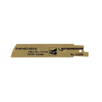 Specjalny brzeszczot do rur HSSE, 140 x 25 x 1,6