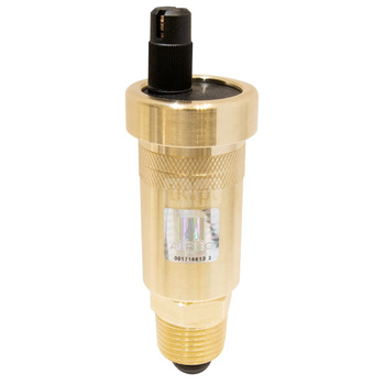 Odpowietrznik automatyczny z zaworem odcinającym 3/8" x 1/2", pakiet 100 sztuk (7773534-L)