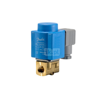 Zawór elektromagnetyczny EV210B, Funkcja: NC, G, 1/4, 0.300 m³/h, FKM