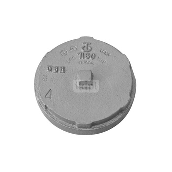 Zaślepka ocynkowana Groove - 76.1