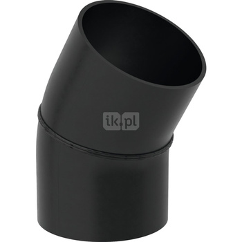 Długi łuk 30' GEBERIT HDPE, PE / polietylen, 315 mm, DN 300 x 315 mm x DN 300 (króciec)