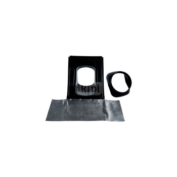 Płyta dachowa czarna DN 100/60 x 125/80 o nachyleniu 25-45 st.