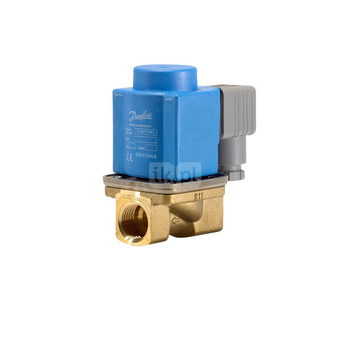 Zawór elektromagnetyczny EV220B, Funkcja: NC, G, 1/2, 2.500 m³/h, NBR
