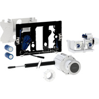 Elektroniczny zestaw uruchamiający WC Geberit, IR, zasilanie bateryjne, Sigma 12cm, Typ 10