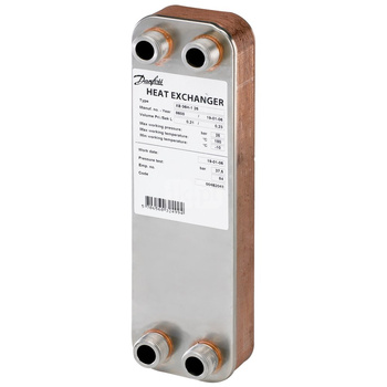 Wymiennik ciepla 1-stopniowy XB06H XB06H-1 26 PN25 G 3/4 x20mm, plyt: 26