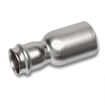 Nypel SANHA NiroTherm redukcja, stal nierdzewna, 168,3 mm x 88,9 mm (zw x zw)