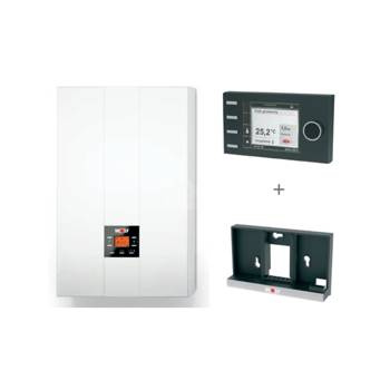 Pakiet - Kocioł gazowy dwufunkcyjny WOLF FGB-K-24 kondensacyjny wiszący 5.3 - 20.7 kW + RegulatorBM-2