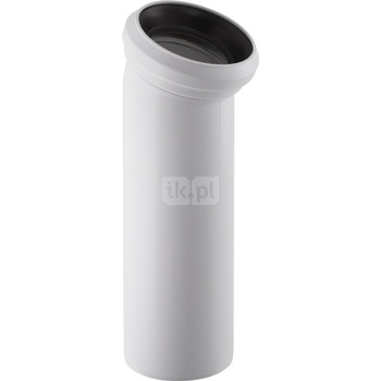 Kolano przyłączeniowe Geberit 22,5': d=110mm, Biały-alpin