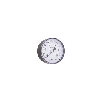 Manometr z rurką Bourdona AFRISO RF przemysłowy D401 -1/9 bar G1/2B radialne fi 100 mm, kl. 1,0%