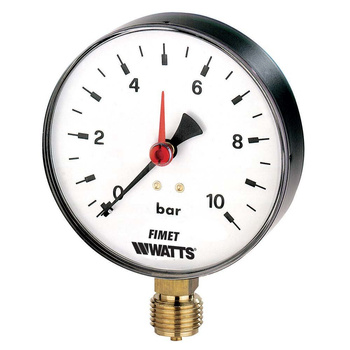 Manometr radialny 1/2" M1-100 0-25 BAR G1/2B /C+QK+R