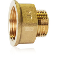 Łącznik FITTING STRONG mosiądz 1'' x 1/2'' (GW x GZ)