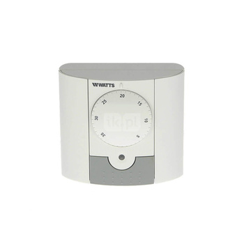 Termostat analogowy, zasilanie awaryjne bateryjne 2 x 1,5 V, 5 - 35 st.C TERMOSTATO A COMANDO ANALOGICO BT