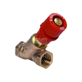 Kombi 3-Plus czerwony, zasilanie, 3/8", gw. wewn.