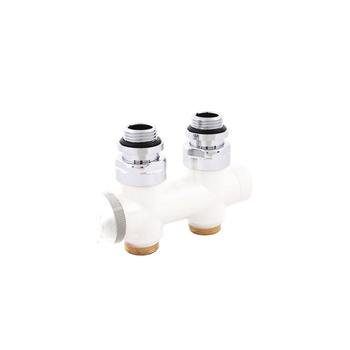 H3000-TS - figura prosta, do instalacji jednorurowych Design - biały