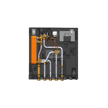 Danfoss EvoFlat WSS StS 1, w/bypass, w/1 CW meter, w/EPP front, 43kW