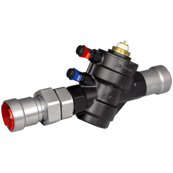 Zawór równoważący dynamiczny ze śrubunkiem LF DN15 PowerPress - 1/2"