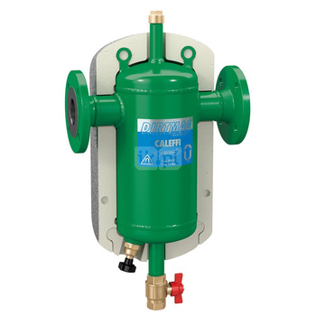 Separator CALEFFI DIRTMAG®, 10 bar / 100'C, DN80 (kołnierz), z wkładem magnesowym, z kołnierzem rewizyjnym