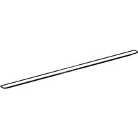 Uchwyt Geberit: Biały / Malowany proszkowo, matowy, B=88.5cm