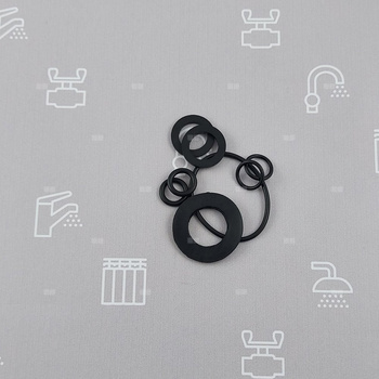 ZESTAW USZCZELEK NR17 DO BAT. STANDARD 2-OTW.  UMYW. I KUCHENNYCH