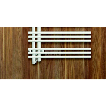 Grzejnik elektryczny ZEHNDER Yucca Asym 1444 x 478 mm, kolor biały, moc 300 W