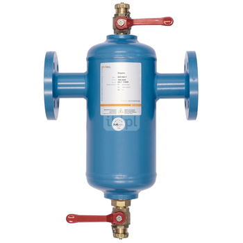 Zeparo ZIO 100 F - Separator powietrza lub zanieczyszczeń, kołnierzowy