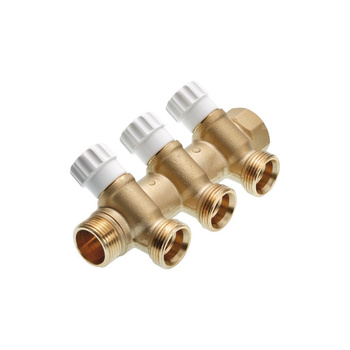 TECE 1'' Rozdzielacz do wody użytkowej 3 sek 