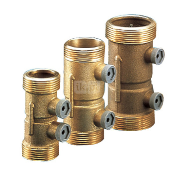 Zawór zwrotny antyskażeniowy mosiądz gwintowany zew. typ EA271 przyłącze ma 3/4'' a przelot 1/2'' (DN15)