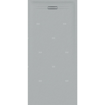 Brodzik prostokątny Geberit Sestra: 170x80x4cm, Szary / Struktura łupka