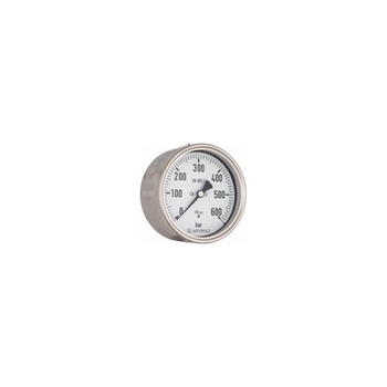 Manometr z rurką Bourdona AFRISO RF chemiczny 0/25 bar G1/2B ekscentryczne fi 160 mm, kl. 1,0%