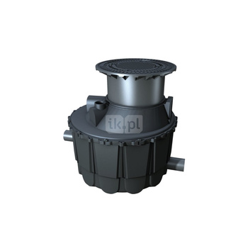 Studzienka do pobierania próbek typ München z PE-HD do zabudowy w ziemi, DN150, właz kl. D
