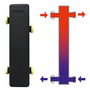 Sprzęgło hydrauliczne izolacją GZ 6/4" 4,5 m3/h