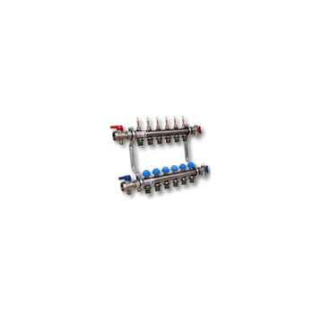 Rozdzielacz obiegu grzewczego z końcówkami przyłączeniowymi push-fit - HKV0-4 1" VA PnG Pro 12 Standard neutral