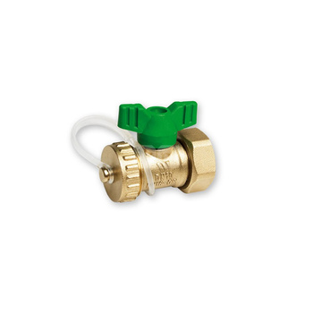 Zawór spustowy PN10 do 160˚C KFE-HAHN 3/4"AG/FL DVGW (10008142) 3/4"AG x 3/4"FL L=44MM