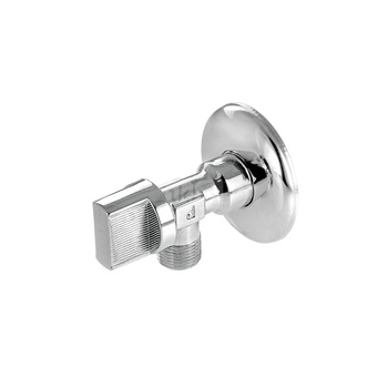 Zawór kulowy PERFEXIM 3003/S mosiądz chromowany 1/2'' x 3/8'' GZ kątowy, uchwyt: pokrętło