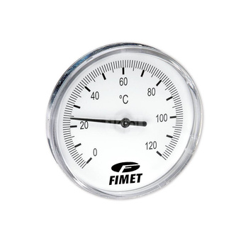 Bimetaliczny termometr z tuleją zanurzeniową G3/8 TB-40 30 0-80 st.C G3/8B /NK+G+VE