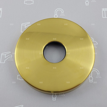 Rozeta z uszczelką  do baterii wannowej wolnostojącej MOZA GOLD