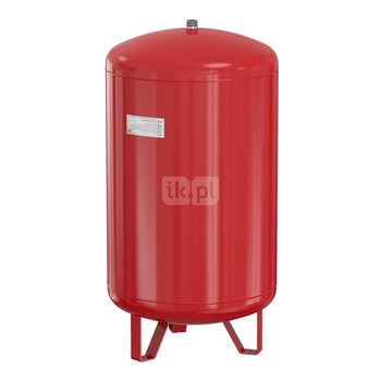 Naczynie wzbiorcze stojące FLAMCO MEIBES Contraflex, pojemność 300 l 1.5-, 6 bar / 120'C fi1'', kolor czerwony, do instalacji chłodn.C.O.
