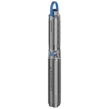 Pompa głębinowa 3-fazowa GRUNDFOS SP17-13 częstotliwość 50 Hz, moc 7.5 kW 17.8 A, prędkość obrotowa 2900 obr/min, z zaworem zwrotnym