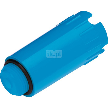 Zaślepka do prób szczelności tworzywowa niebieska - G3/4"