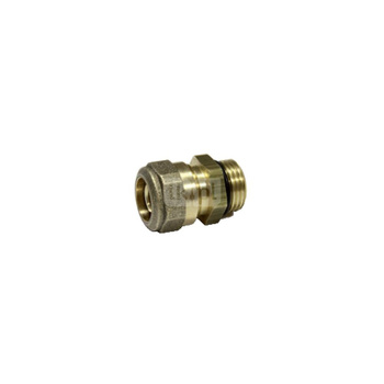 Nypel zacisk RUMET Mosiądz 1/2'' x 16 mm (GZ)
