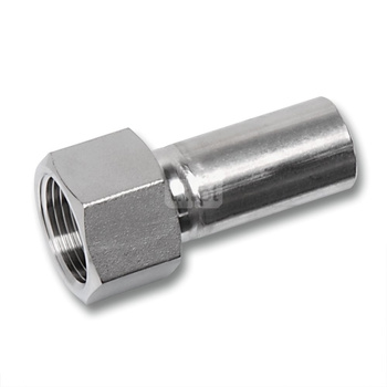 Przejściówka SANHA NiroSan Press, stal nierdzewna, 18 mm x 1/2'' (zz x GW)