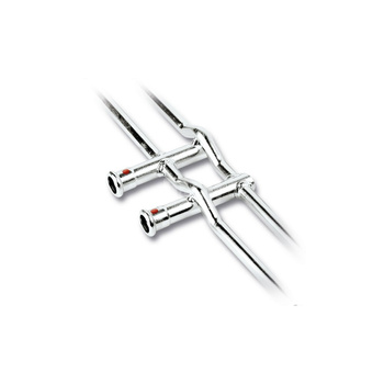 Czwórnik SANHA Therm krzyżowy do najwyższej kondygnacji stal 15 mm, zw x zw x zw x zw