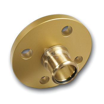 Przejściówka SANHA PURAPRESS, DN 100 x 108 mm (kołnierz x zw)