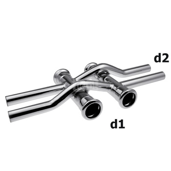 Czwórnik redukcyjny mijankowy Steel - 15/12