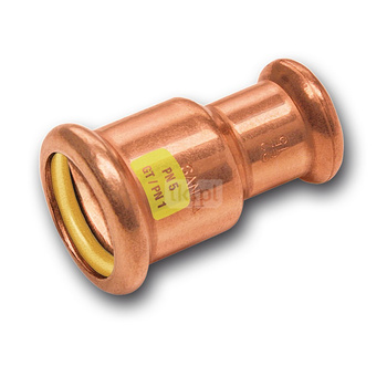 Mufa SANHA Press Gas redukcja, Cu, 18 mm x 16 mm (zw x zw)