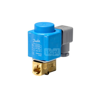 Zawór elektromagnetyczny EV210B, Funkcja: NC, G, 3/8, 0.550 m³/h, FKM